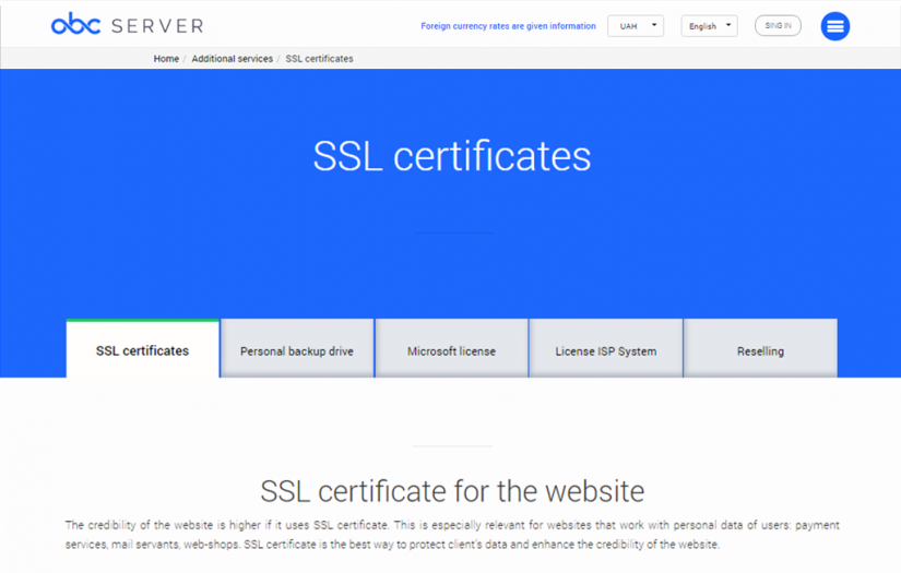 ABC server screenshot 5